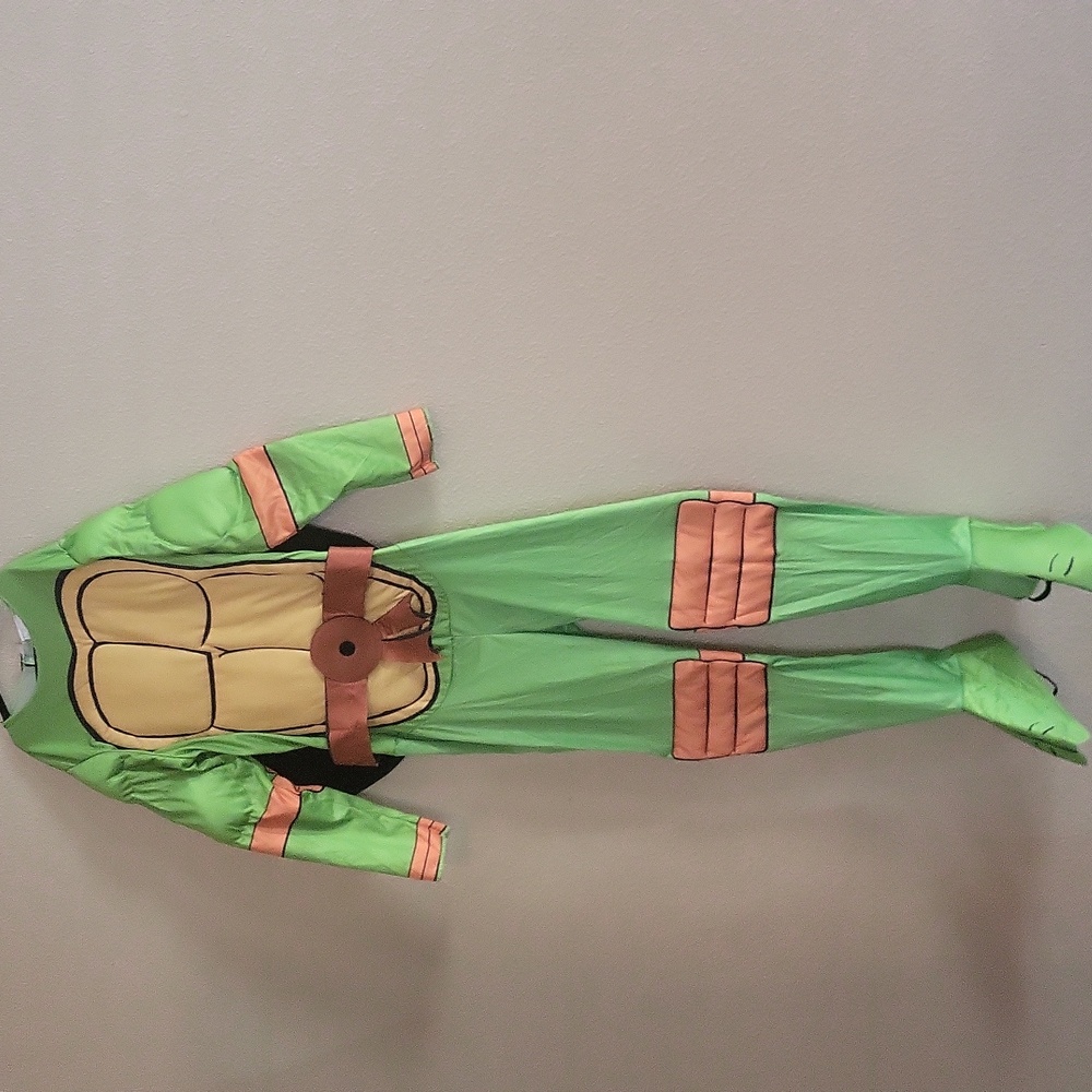 Ninja Turtle Costume Boys Large Michelangelo Padded Costume